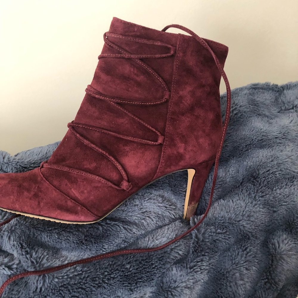 Maroon Booties - image 5